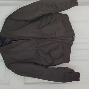 Green Uniqlo Bomber Jacket